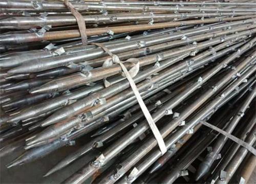 周矶办事处管棚钢花管加工