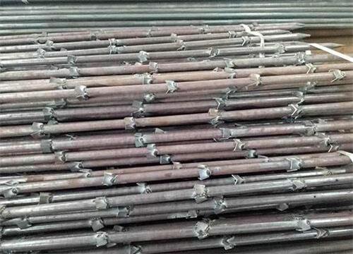 周矶办事处隧道钢花管